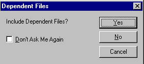 Dependent files